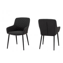 Paris LIKA-TEX® antracit - luxusní zahradní křeslo