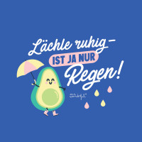 Kids Mini SMILING AVO - dětský skládací deštník