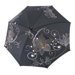 Fiber Flex AC Golden Flower - dámský holový vystřelovací deštník