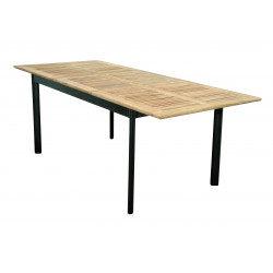 CONCEPT FSC® - rozkládací stůl s teakovou deskou - 2. jakost (N368)