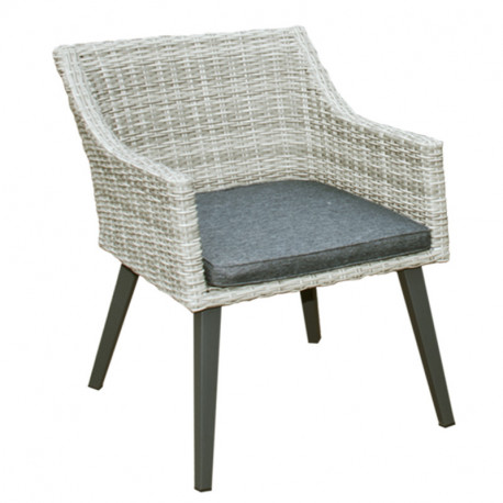 Doppler FLORENZ- zahradní ratanové křeslo - Rozbalené zboží (N371)