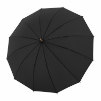 NATURE LONG BAMBOO SIMPLY BLACK - EKO deštník