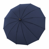 NATURE LONG BAMBOO DEEP BLUE - EKO deštník
