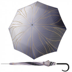 Carbonsteel Long AC Golden - dámský holový vystřelovací deštník