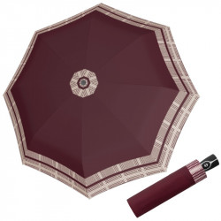 Fiber Magic TIMELESS RED HAHNENTRITT – dámský plně automatický deštník