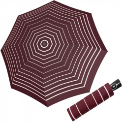 Fiber Magic TIMELESS RED STRIPES – dámský plně automatický deštník