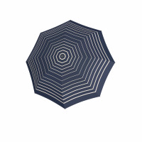 Fiber Flex AC Timeless Blue Stripes - dámský holový vystřelovací deštník