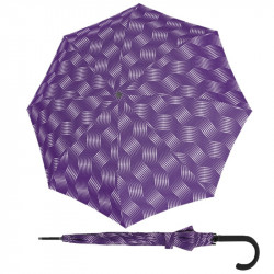 Fiber Flex Long AC Wave - dámský holový vystřelovací deštník