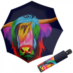 Modern Art Magic Cattle - dámský plně automatický deštník
