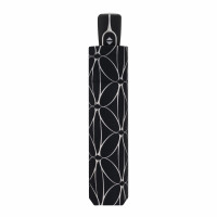 Fiber Magic Black&White - dámský plně automatický deštník