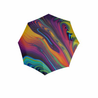 Modern Art Magic Flowing Colors - dámský plně automatický deštník