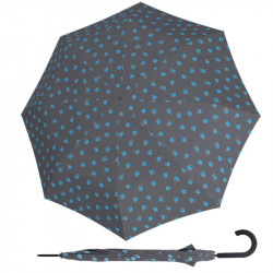 Hit Lang AC Candy Blue - dámský holový vystřelovací deštník