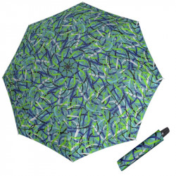 Hit Magic Moving Lines Blue - dámský plně automatický deštník