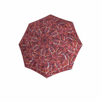 Hit Mini Moving Lines Red - dámský skládací deštník