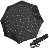 KNIRPS T.200 Kelly Black - elegantní plně automatický deštník