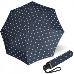 KNIRPS A.200 MEDIUM Dot Art Ocean - elegantní dámský plnoautomatický deštník