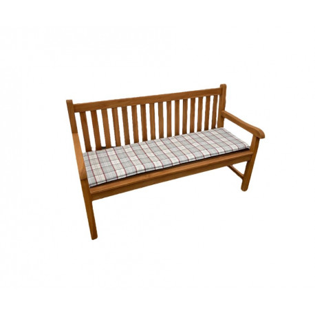 Doppler Sedák CASA na 2místnou lavici 120 x 45 x 4 cm, bordó (vínová)