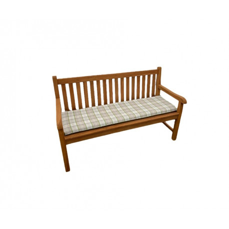 Doppler Sedák CASA na 2místnou lavici 120 x 45 x 4 cm, zelená