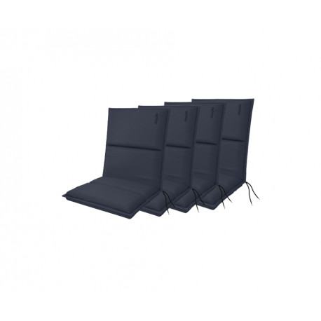 Polstry na křesla a židle, nízké, set 4 ks, Doppler CITY 4412