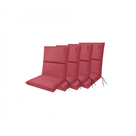 Polstry na křesla a židle, nízké, set 4 ks, Doppler CITY 4416