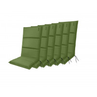 CITY 4414 vysoký - set 6 ks - polstry na křesla a židle