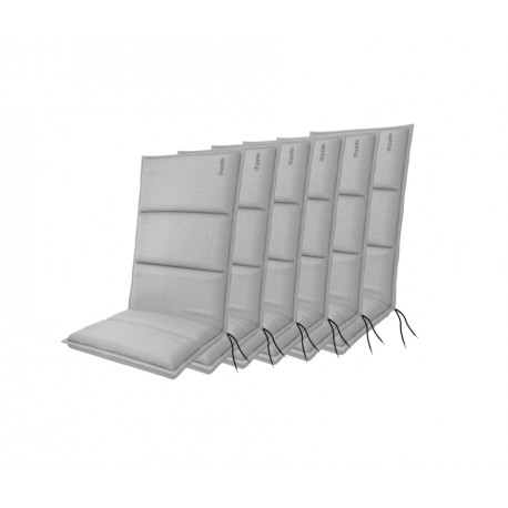 Doppler CITY 4418 vysoký - set 6 ks - polstry na křesla a židle