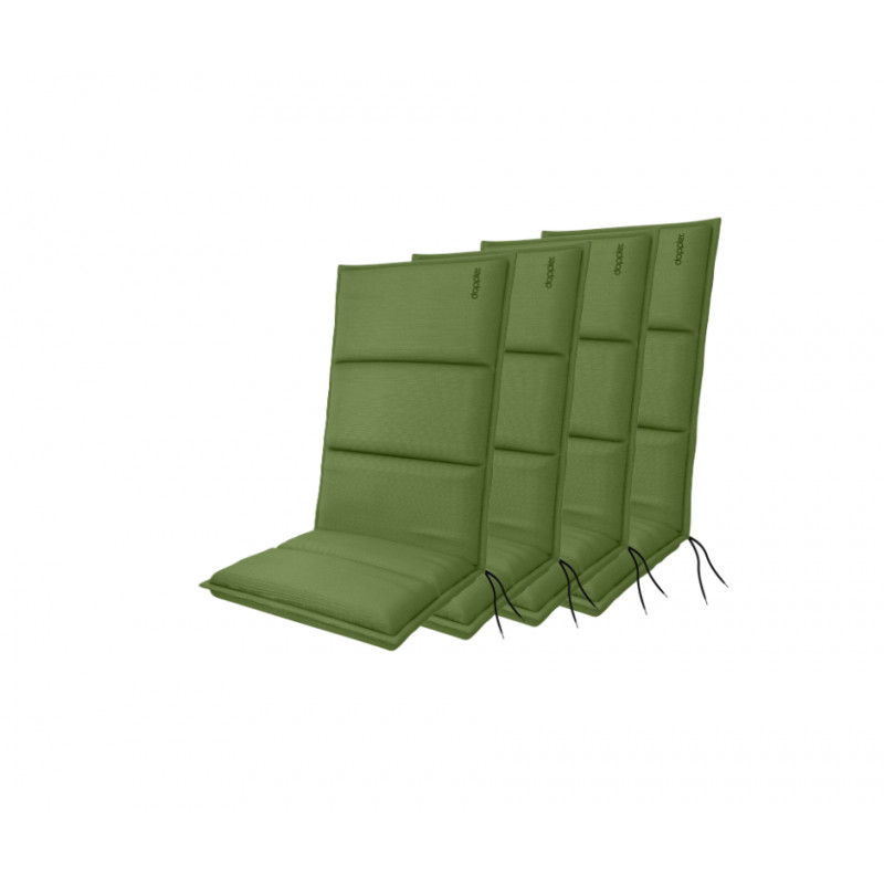 CITY 4414 vysoký - set 4 ks - polstry na křesla a židle