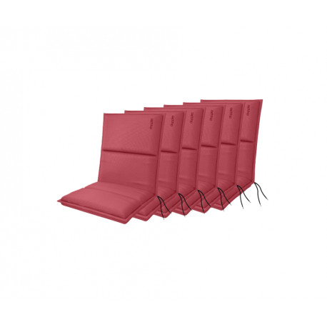 Polstry na křesla a židle, nízké, set 6 ks, Doppler CITY 4416