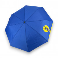 Mini Light Kids Crystal Blue Lama - dětský skládací deštník