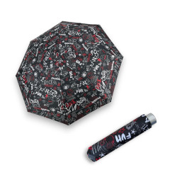 Mini Light  Graffiti Rock - dámský skládací deštník