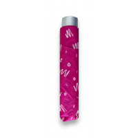 Mini Light Minimally pink - dámský skládací deštník