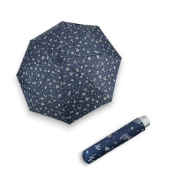 Mini Light Minimally deep blue - dámský skládací deštník