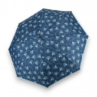Mini Light JClassic blue ginko - dámský skládací deštník
