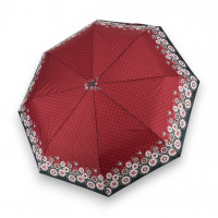 Mini Light Classic berry flowers - dámský skládací deštník