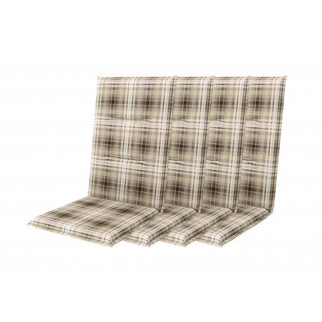 Doppler SPOT 7103 vysoký - set 4 ks - polstry na křesla a židle