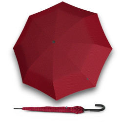 Knirps A.760 Stick Automatic joy red  - elegantní holový vystřelovací deštník