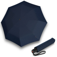 Knirps A 200 Medium Duomatic Joy navy   - elegantní dámský plnoautomatický deštník