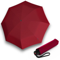 Knirps A.050 medium manual joy red   - elegantní dámský skládací deštník