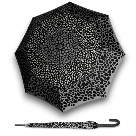 Elegantní holový vystřelovací deštník - Knirps T.760 ANIMAL STONE