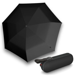 KNIRPS X1 BLACK SUPERTHIN - lehký skládací mini deštník