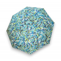 Hit Mini Moving Lines Blue - dámský skládací deštník