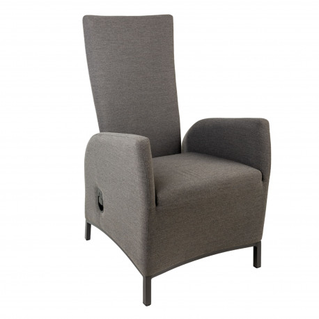 Luxusní polohovací zahradní křeslo Doppler PARIS LIKA, TEX šedé