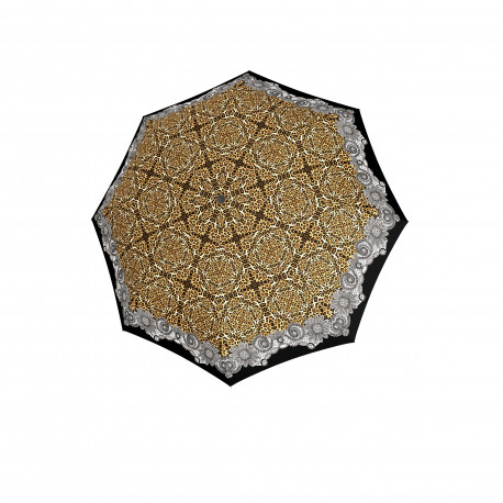 Doppler Fiber Flex AC Leopardo dámský holový vystřelovací deštník