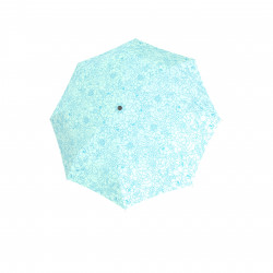Fiber Havanna Giardino mistic blue– dámský plně automatický deštník