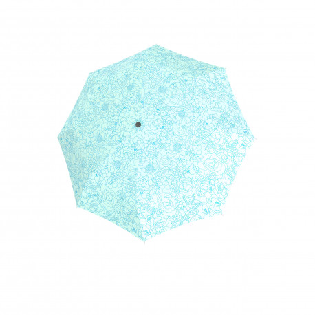 Doppler Fiber Mini Giardino mystic blue- dámský skládací deštník