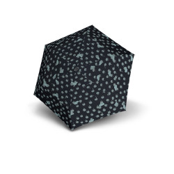 Knirps US.050 ultra light slim manual rainyday black - lehký dámský skládací plochý deštník