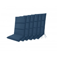 CITY 4420 vysoký - set 6 ks - polstry na křesla a židle