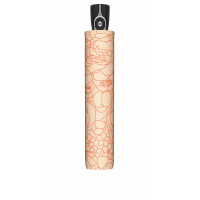 Magic fiber Giardino soft orange– dámský plně automatický deštník