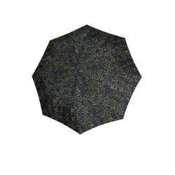 Knirps A.050 medium manual scubes black - elegantní skládací deštník
