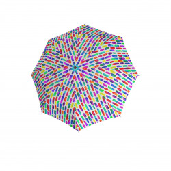Knirps A.050 medium manual create crystal  - elegantní skládací deštník